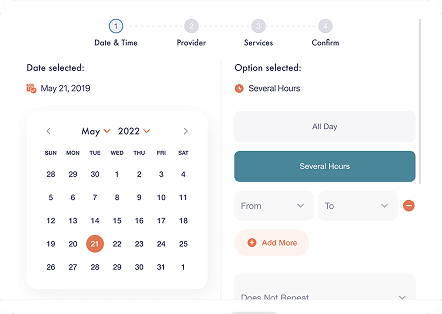 Set your own schedule small picture